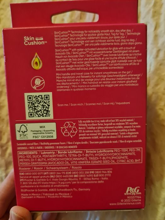 Gillette Venus snap maszynka z etui +GRATIS