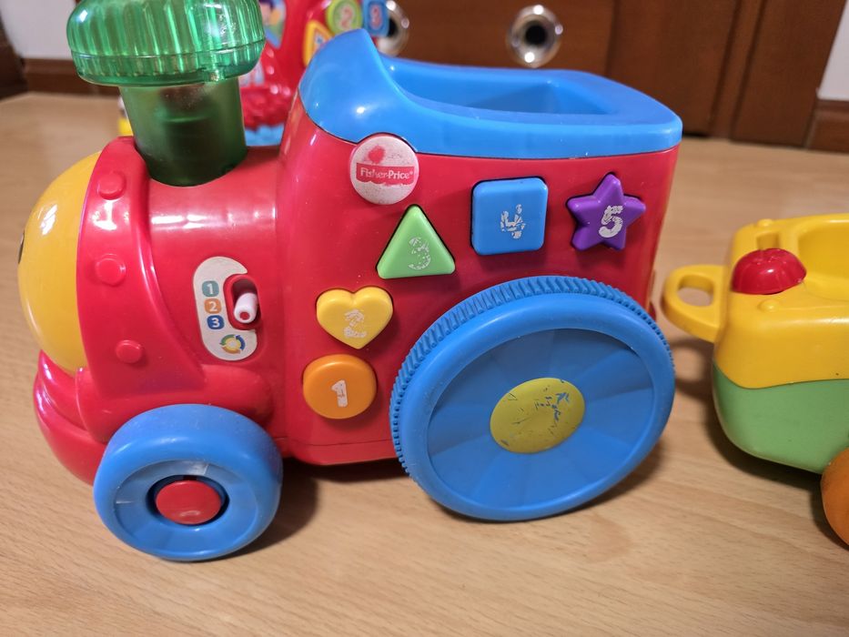 Pociąg clementoni I fisher price