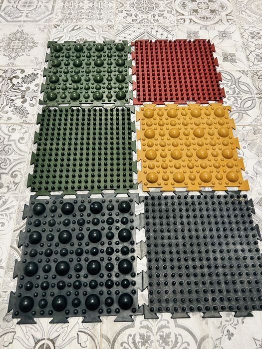 Килимок масажний "Пазли Мікс"