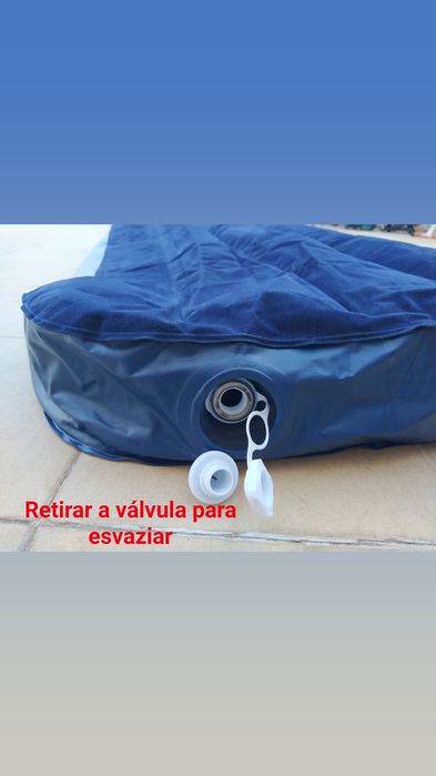 Colchão insuflável cama campismo casa vivenda quarto sala cozinha.