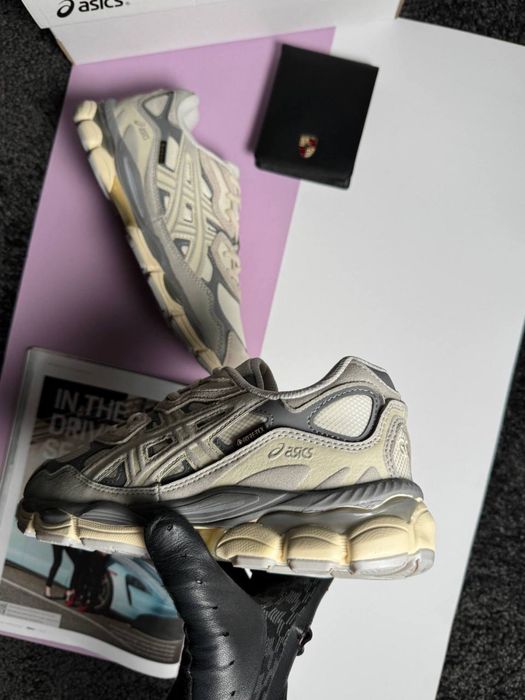 Жіночі кросівки асікс гель нік ASICS Gel-NYC W GTX Beige [37-41]