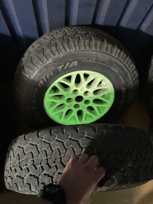 диски 5x114.3 R15 J7 ET31 Jeep xj zj резина 30/9.5 R15