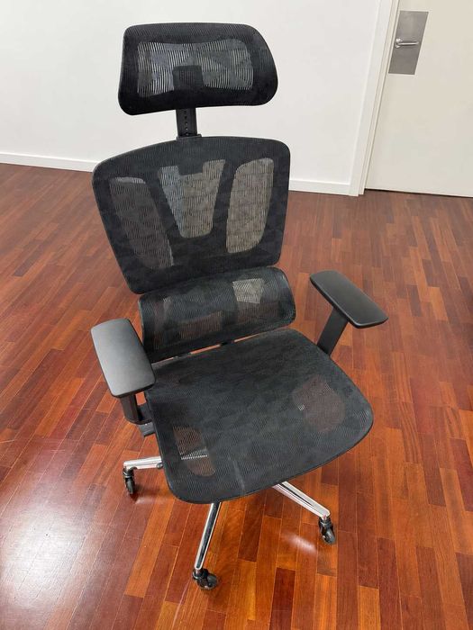 SÒ HOJE Três cadeiras de escritório ergonómicas, praticamente sem uso, adquiridas no ano passado (SIHOO M102C, ProtoArc EC100, MELOKEA ReliefBack Pro)