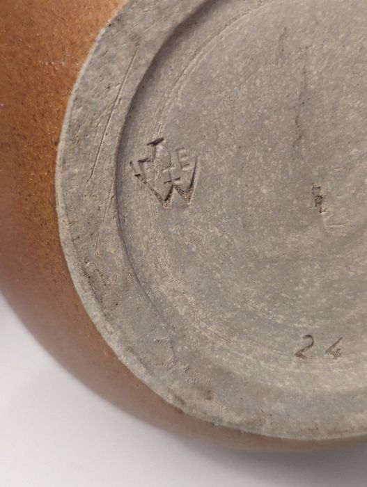 Wazon Paul Eydner Niemcy lat lava studio Pottery