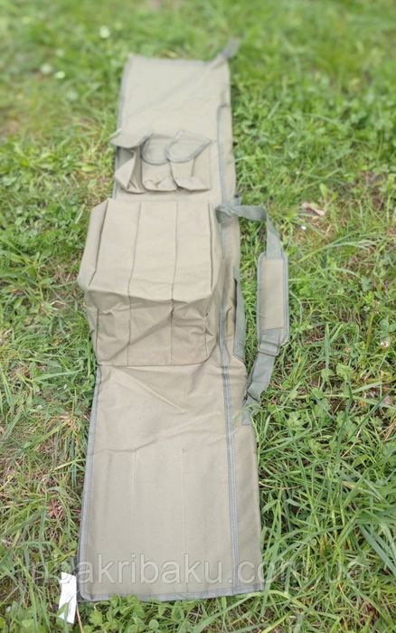 Чехол карповый для 3х складних  удилищ  з катушками   1.45м