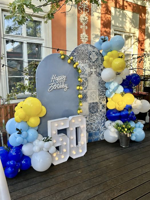 Ścianki balonowe na Komunie, Chrzest i inne imprezy