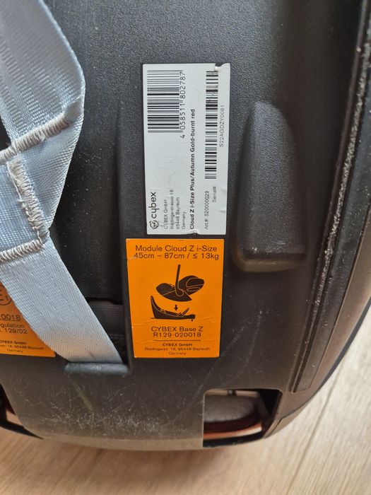 Fotelik samochodowy 0-18 Cybex Cloud Z i Size Plus z bazą
