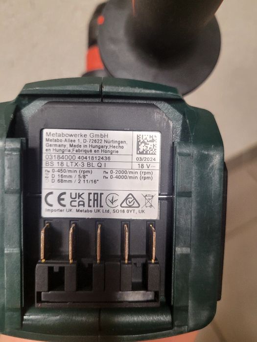 Wkrętarka metabo ltx
