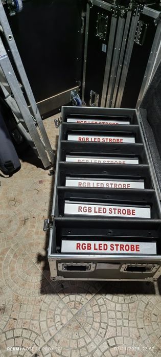 Set Strob led rgb w NOVO