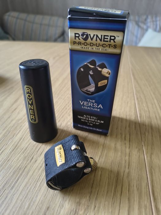 Ligatura Rovner Versa V-1M - saksofon altowy, ustnik metalowy Beechler