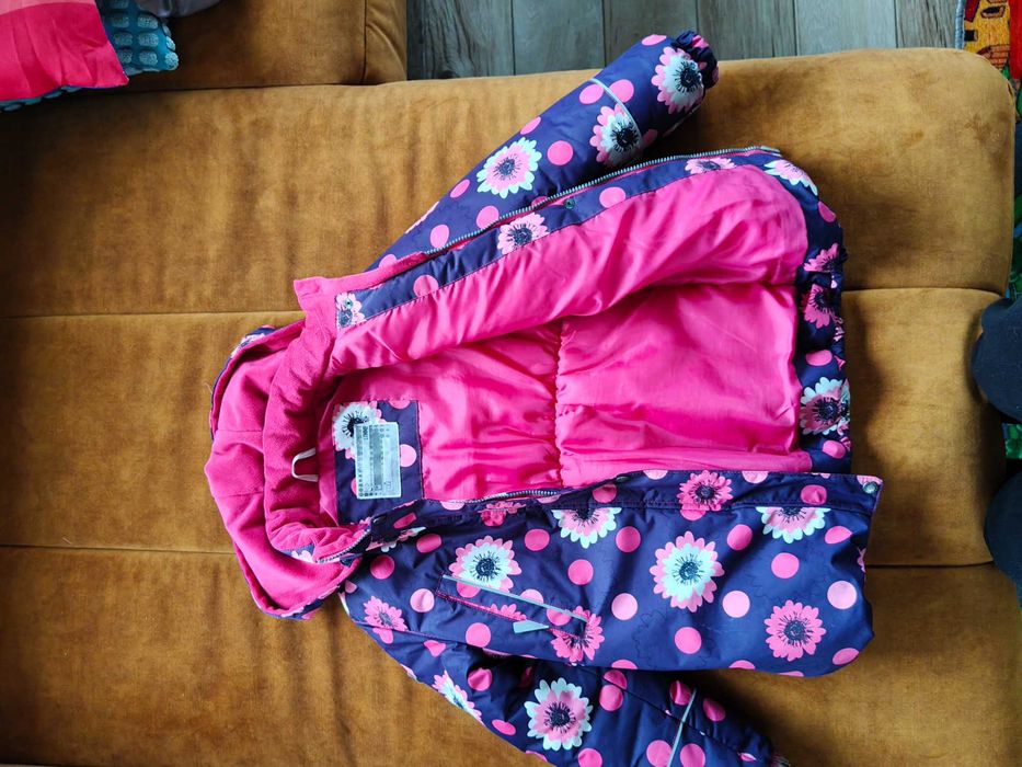 Kurtka narciarska dziewczęca