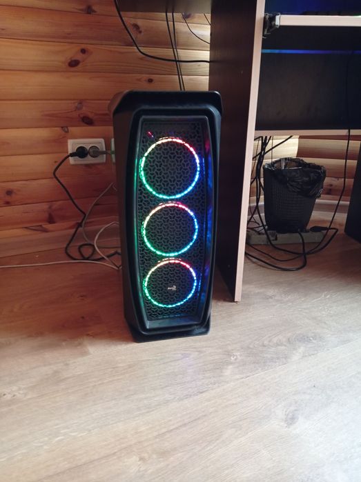 Ігровий комп'ютер ryzen pro 7 2700, gtx 1060 6gb, 16gb ddr4, ssd 240gb