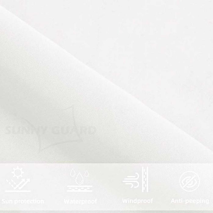 Toldo Vela Retangular SUNNY GUARD 3x4m - Creme
