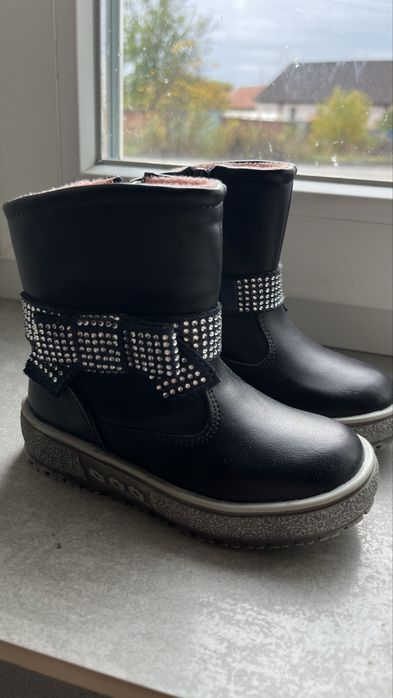 Чобітки для дівчинки 23, 25 р