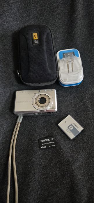 Sony Cyber-shot DSC-S750 | 100% Sprawny | Zestaw + 8GB