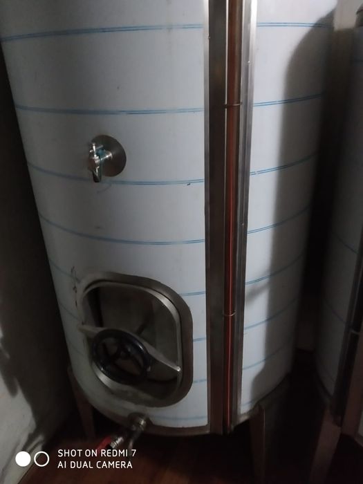 Cuba inox 650 litros