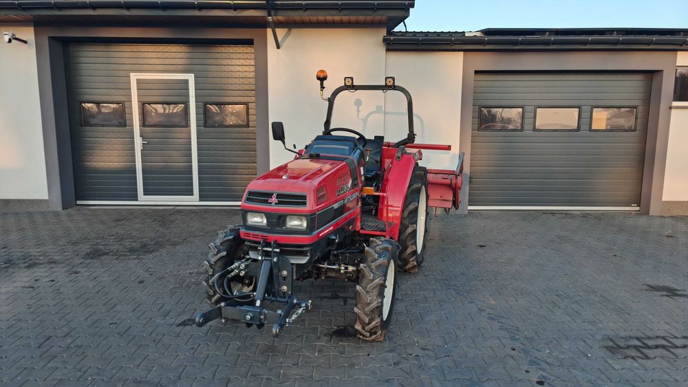 Traktor Mitsubishi MT286 4x4, TUZ, Glebogryzarka