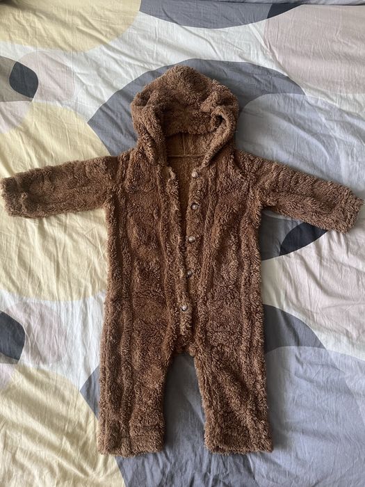 Теплий комбінезон,ромпер,костюм 9-12