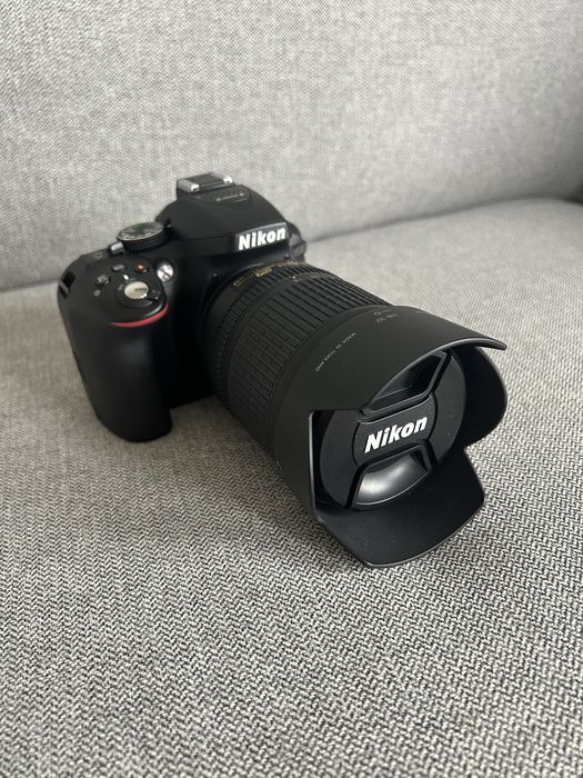 Lustrzanka Nikon D3500 + 18-105 mm