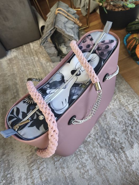 Nowa torebka obag standard Old pink