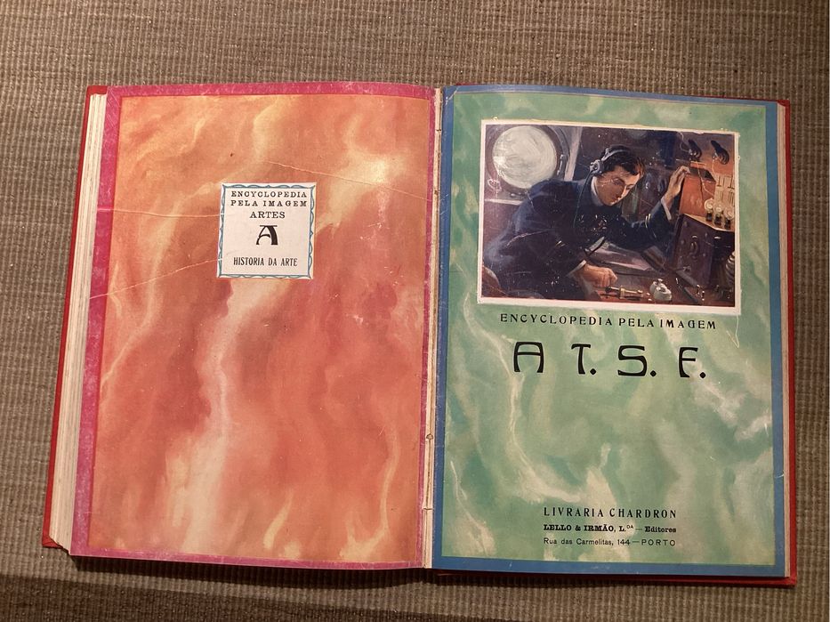 Livros Encyclopedia pela Imagem. 4 vol. Completa. Lello e Irmão, Lda