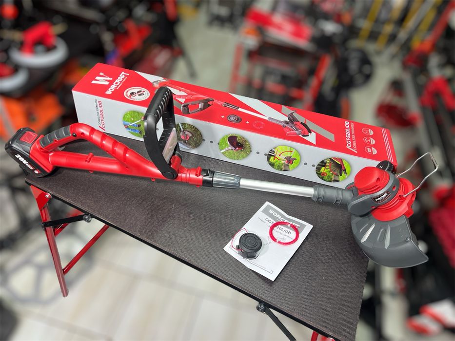 Аккумуляторный триммер для травы WORCRAFT CGT-S20LiDB (без АКб и ЗУ)