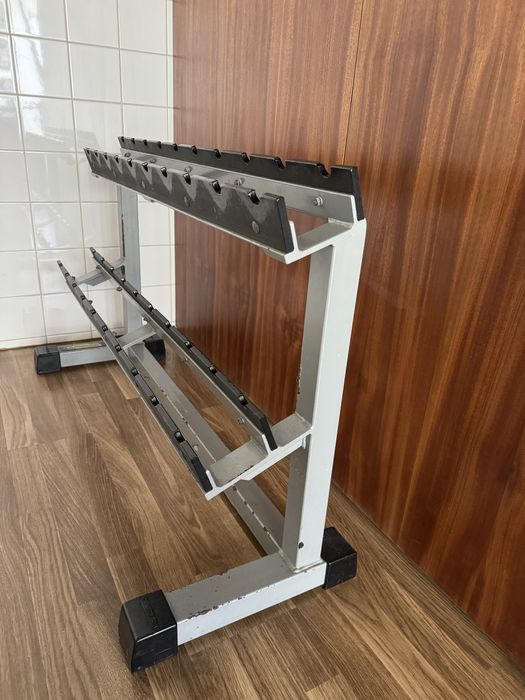 Suporte Halteres Technogym