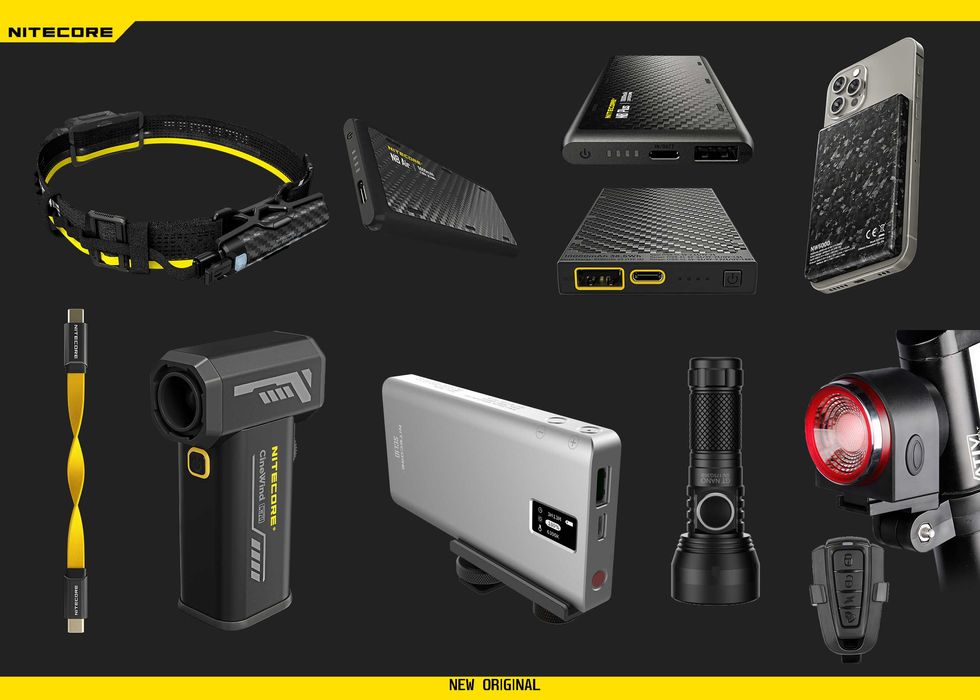 Nitecore Ліхтарі, повербанки, наключники