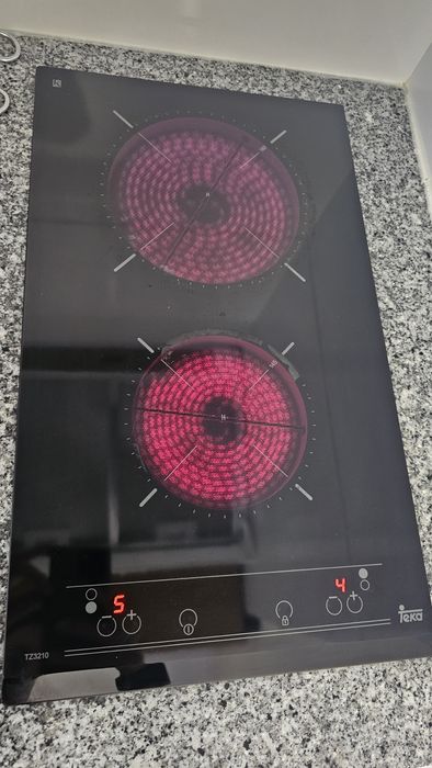 Placa vitroceramica Teka 2 bicos