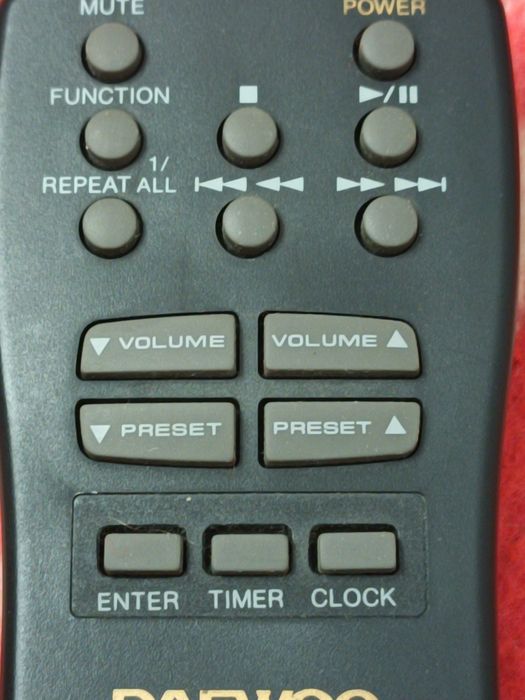 ДУ дистанционка DAEWOO к музыкальному центру AMI-230