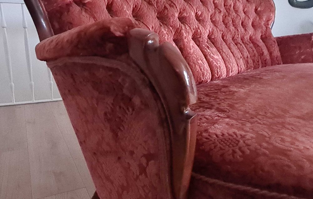 Stylowa kanapa sofa Ludwik XVI