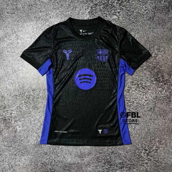 Ігрова футболка Барселони чорна четвертий комплект 2026