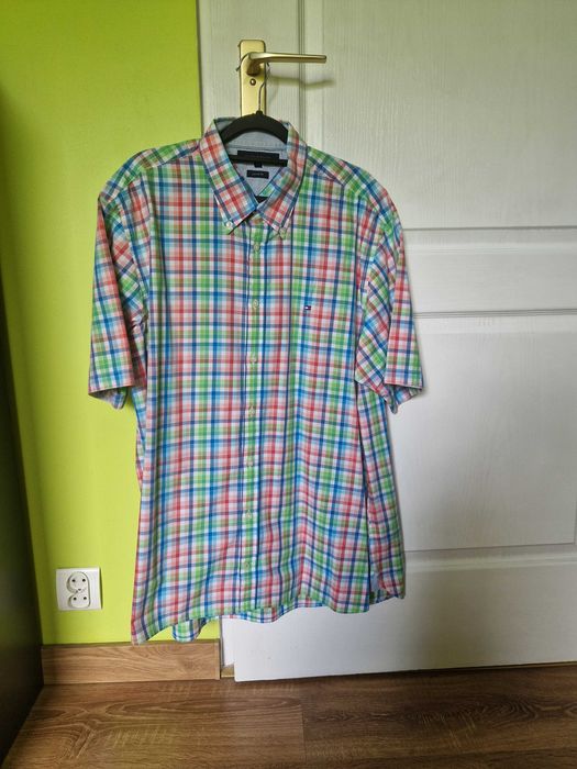 Koszula męska z krótkim rękawem | Tommy Hilfiger | Rozmiar 2XL