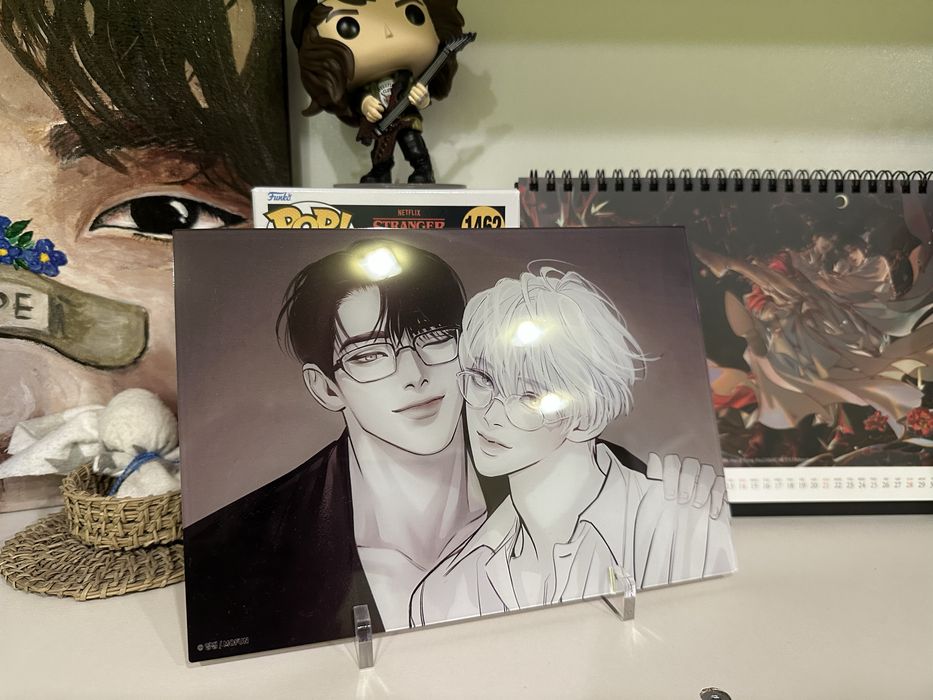 Офіційний мерч яой Pearl Boy Acrylic Plate