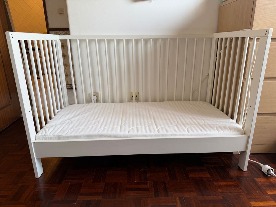 Berço IKEA Gulliver com colchão KRUMMELUR