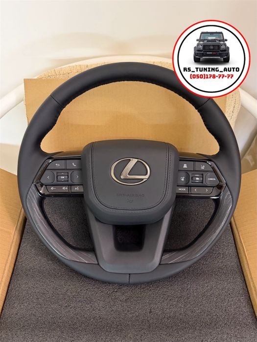 Кермо для Lexus LX570, GX460, LX470, GX470. В стилі LX600. В зборі.