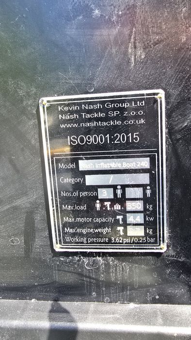 Ponton Nash 240 nowy