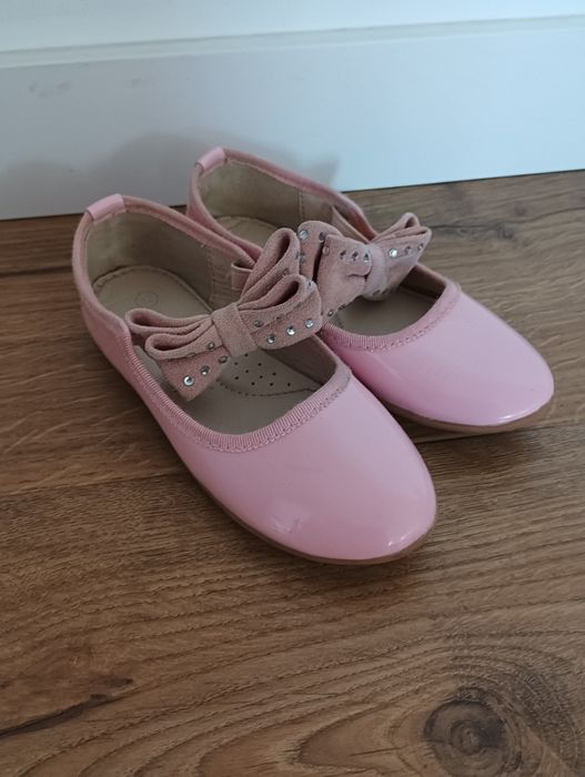 Różowe baleriny Nelli Blu z CCC rozmiar 27
