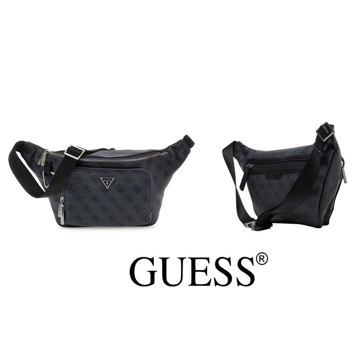 Guess Milano Maxi Bumbag поясная мужская сумка бананка оригинал