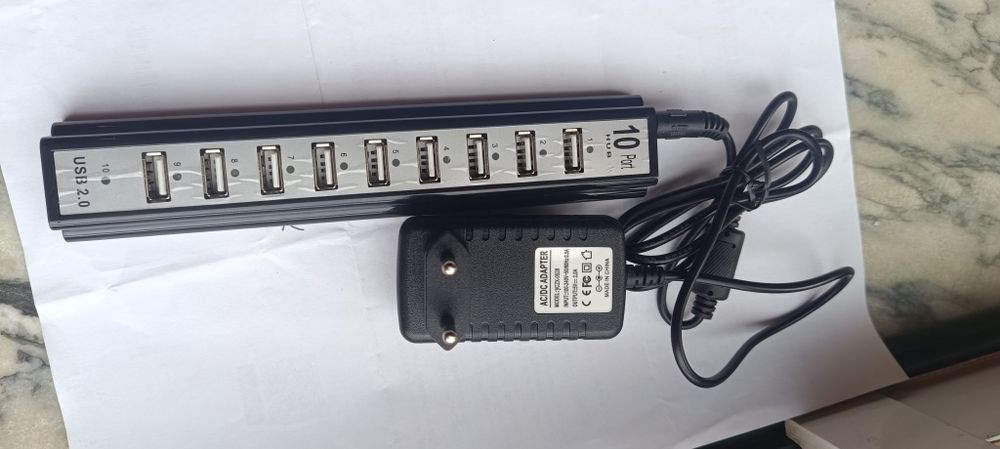 Carregador usb , multi porta , 10 saídas