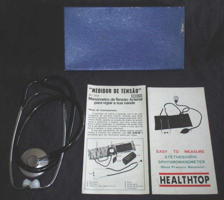 Blood Pressure Monitor, Sphygmomanometer, Stethoscope