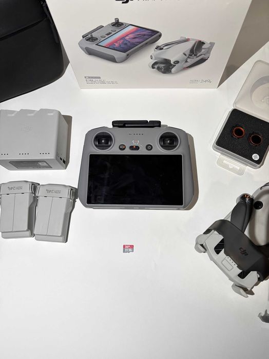 DJI Pack Mini 4 Pro Fly More + ND Kit de filtro variável + micro sd