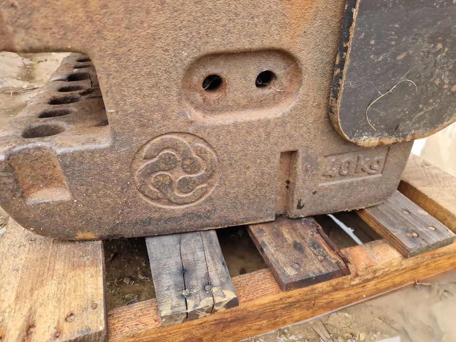 obciążniki masy Same Deutz 480kg zaczep