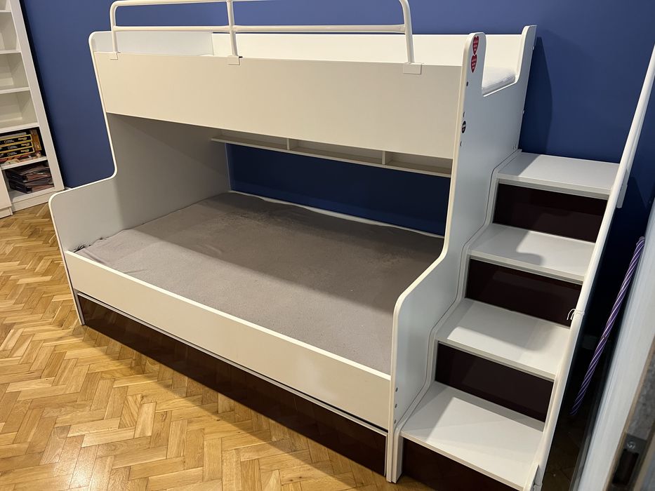 Lozka pietrowe dla dzieci, sofa szuflady