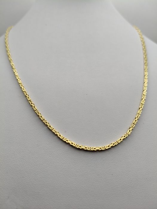 Złoty Łańcuszek Królewski Pr.585 14K Nowy 55cm