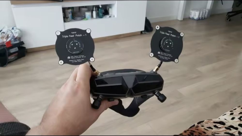 Патч-антена Triple Feed Patch Array-1 5.8G 14dBi SMA