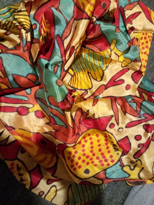 Szal jedwabny apaszka