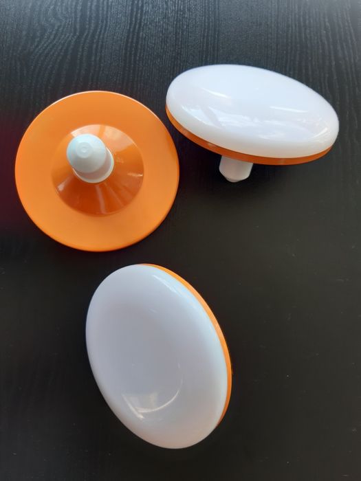 Żarówki płaskie ufo, 3 sztuki