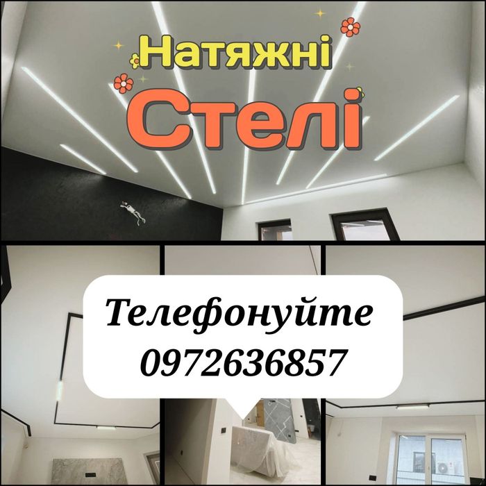Натяжні Стелі Рясне