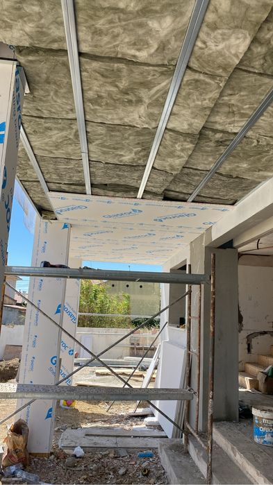 Pladur divisorias e tectos falso em geral